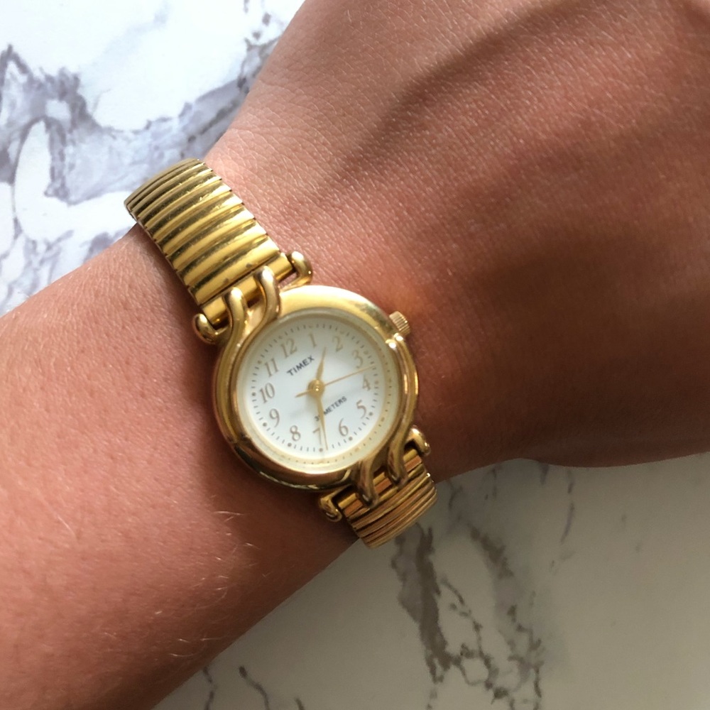Timex Gold Watch